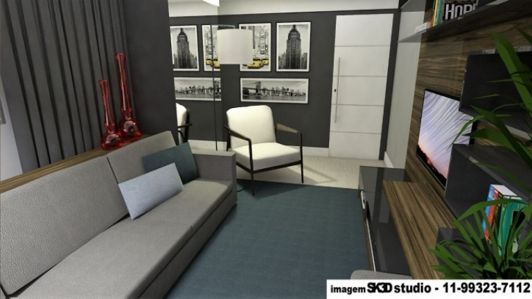 Imagem Apartamento com 2 Quartos à Venda, 44 m² em Vila Pires - Santo André Imagem Apartamento com 2 Quartos à Venda, 44 m² em Vila Pires - Santo André