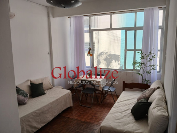 Imagem Imóvel com 1 Quarto à Venda, 40 m² em Pompéia - Santos