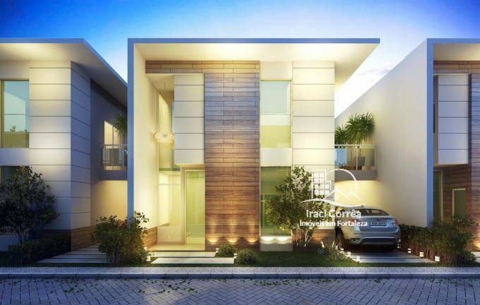 Imagem Casa de Condomínio com 3 Quartos à Venda, 138 m² em Centro - Eusébio Imagem Casa de Condomínio com 3 Quartos à Venda, 138 m² em Centro - Eusébio