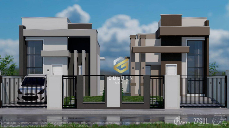 Imagem Casa com 3 Quartos à Venda, 91 m² em Xv De Novembro - Tijucas