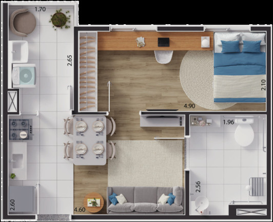 Imagem Apartamento com 2 Quartos à Venda, 33 m² em Guaianases - São Paulo Imagem Apartamento com 2 Quartos à Venda, 33 m² em Guaianases - São Paulo