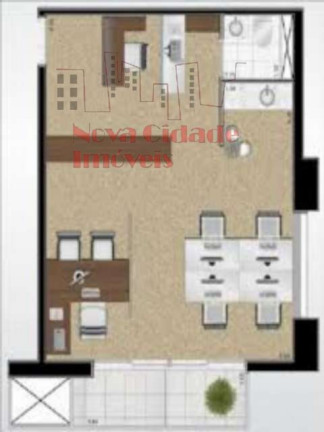 Imagem Sala Comercial à Venda ou Locação, 95 m² em Santo Amaro - São Paulo Imagem Sala Comercial à Venda ou Locação, 95 m² em Santo Amaro - São Paulo