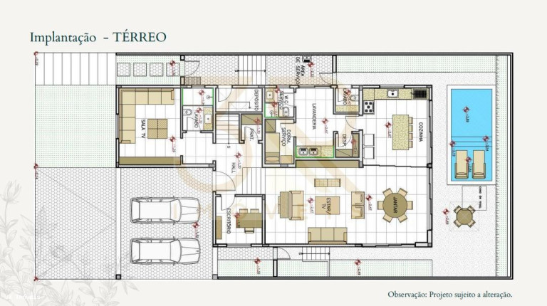 Imagem Casa de Condomínio com 3 Quartos à Venda, 361 m² em Vila Do Golf - Ribeirão Preto