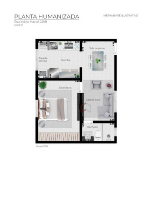 Imagem Apartamento com 1 Quarto à Venda,  em Vila Jacuí - São Paulo