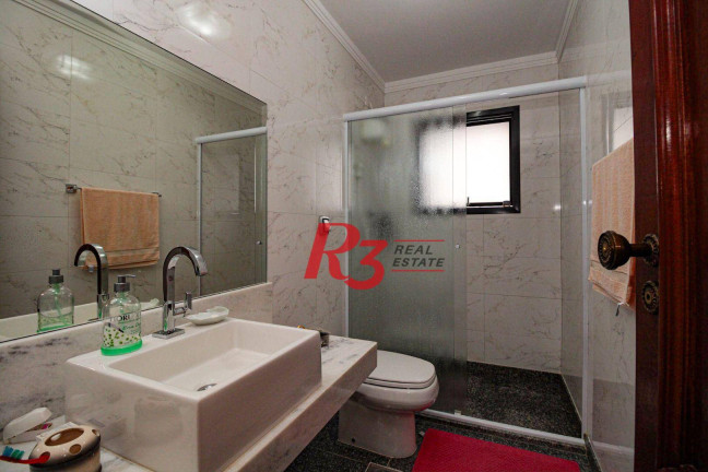 Imagem Apartamento com 3 Quartos para Alugar, 169 m² em Boqueirão - Santos Imagem Apartamento com 3 Quartos para Alugar, 169 m² em Boqueirão - Santos