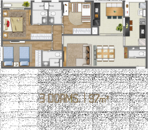 Imagem Apartamento com 4 Quartos à Venda, 120 m² em Empresarial 18 Do Forte - Barueri
