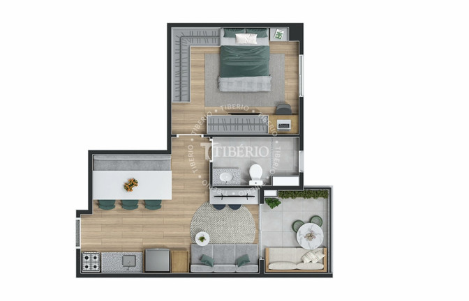 Imagem Apartamento com 1 Quarto à Venda, 31 m² em Mooca - São Paulo
