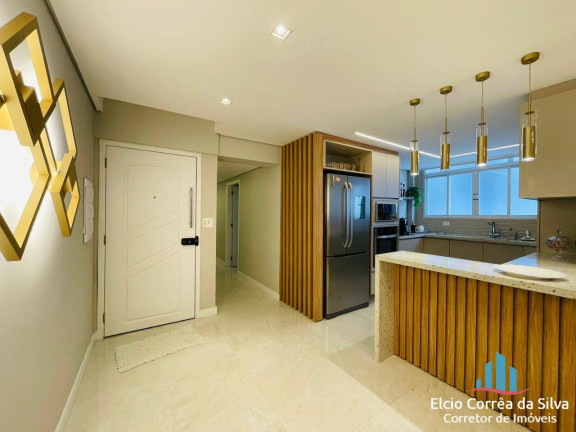 Imagem Apartamento com 3 Quartos para Alugar, 147 m² em Gonzaga - Santos Imagem Apartamento com 3 Quartos para Alugar, 147 m² em Gonzaga - Santos