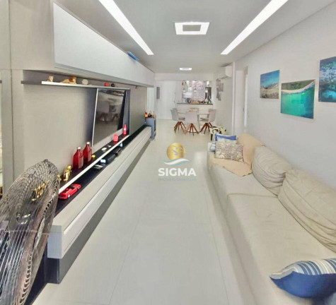 Apartamento com 3 Quartos à Venda, 120 m² em Jardim Astúrias - Guarujá