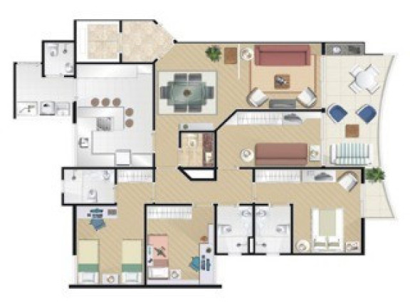 Imagem Imóvel com 4 Quartos à Venda, 261 m² em Centro - São Bernardo Do Campo Imagem Imóvel com 4 Quartos à Venda, 261 m² em Centro - São Bernardo Do Campo