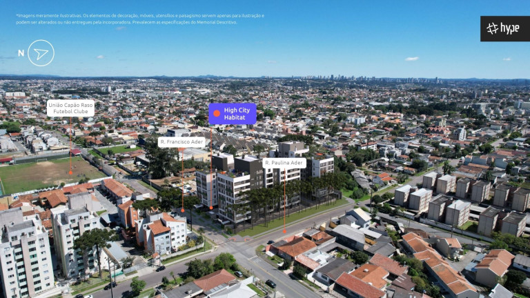 Imagem Apartamento com 2 Quartos à Venda, 57 m² em Novo Mundo - Curitiba Imagem Apartamento com 2 Quartos à Venda, 57 m² em Novo Mundo - Curitiba