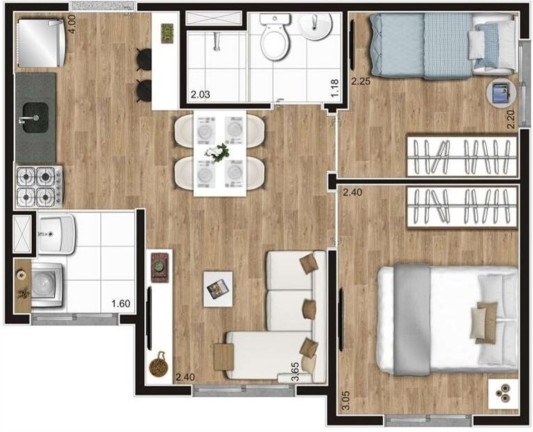 Imagem Apartamento com 1 Quarto à Venda, 29 m² em Parque Bristol - São Paulo