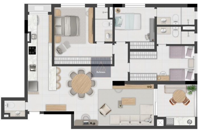 Imagem Apartamento à Venda, 115 m² em água Verde - Curitiba Imagem Apartamento à Venda, 115 m² em água Verde - Curitiba