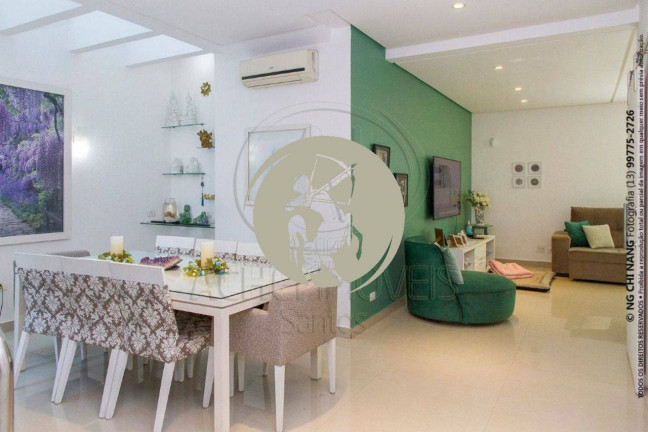 Imagem Sobrado com 4 Quartos à Venda, 178 m² em Ponta Da Praia - Santos