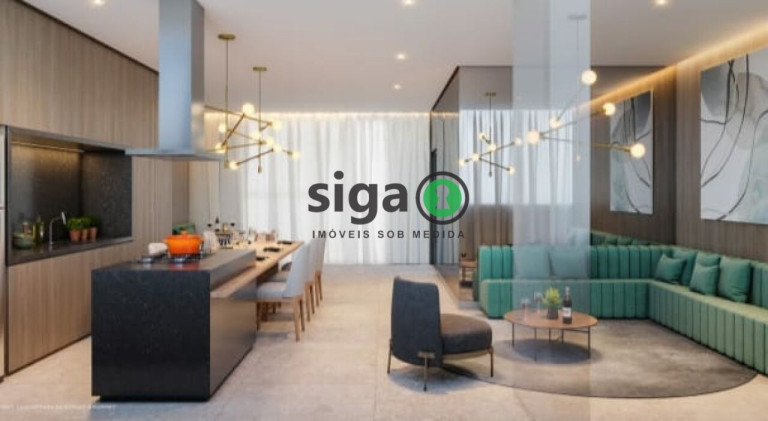 Apartamento com 1 Quarto à Venda, 23 m² em Brooklin - São Paulo