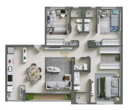 Imagem Apartamento com 3 Quartos à Venda, 107 m² em Setor Aeroporto - Goiânia Imagem Apartamento com 3 Quartos à Venda, 107 m² em Setor Aeroporto - Goiânia
