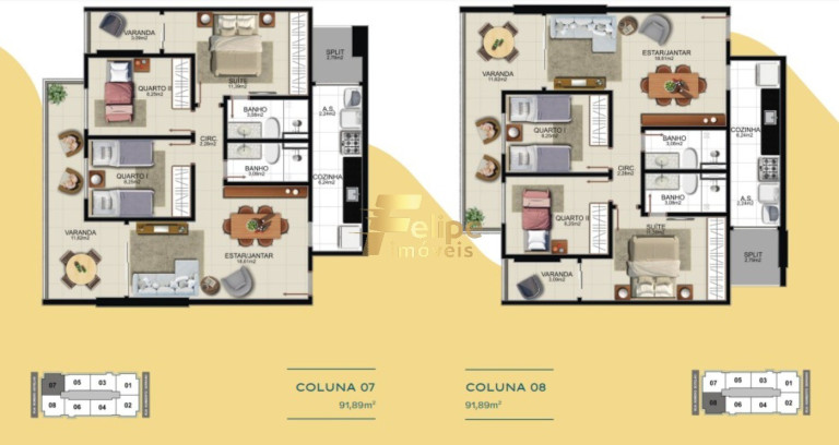 Imagem Imóvel com 3 Quartos à Venda, 84 m² em Praia Da Costa - Vila Velha Imagem Imóvel com 3 Quartos à Venda, 84 m² em Praia Da Costa - Vila Velha