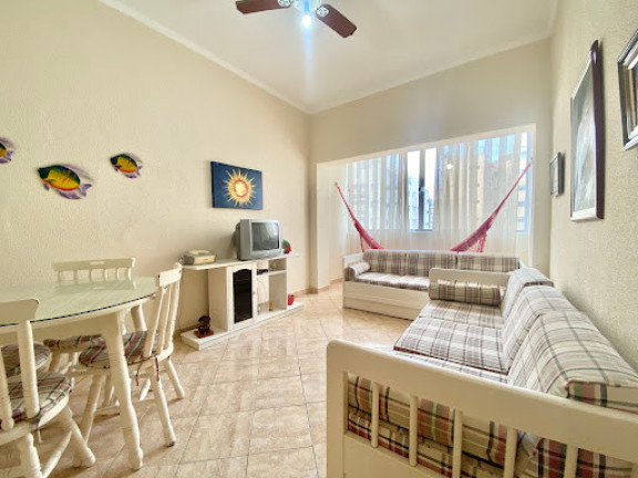 Imagem Apartamento com 1 Quarto à Venda, 54 m² em Pitangueiras - Guarujá