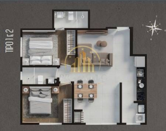Imagem Apartamento com 2 Quartos à Venda, 63 m² em Nações - Balneário Camboriú Imagem Apartamento com 2 Quartos à Venda, 63 m² em Nações - Balneário Camboriú
