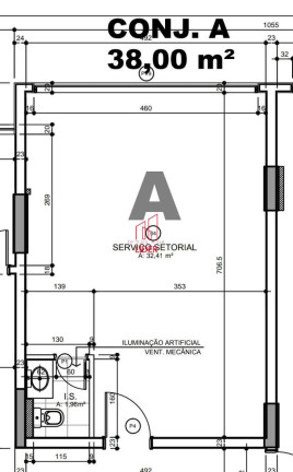 Imagem Sala Comercial para Alugar, 32 m² em Vila Izabel - Curitiba Imagem Sala Comercial para Alugar, 32 m² em Vila Izabel - Curitiba