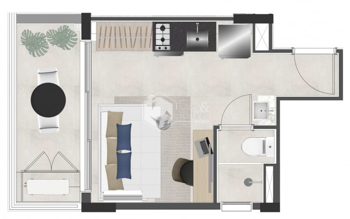 Imagem Studio com 1 Quarto à Venda, 18 m² em Jardim Paulista - São Paulo Imagem Studio com 1 Quarto à Venda, 18 m² em Jardim Paulista - São Paulo