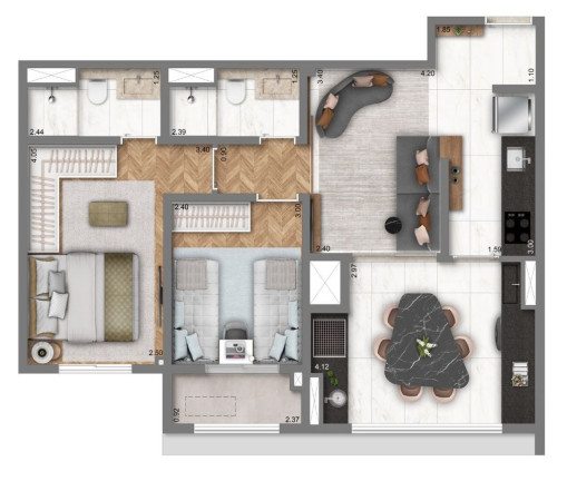 Imagem Apartamento com 2 Quartos à Venda, 63 m² em Alto Do Ipiranga - São Paulo Imagem Apartamento com 2 Quartos à Venda, 63 m² em Alto Do Ipiranga - São Paulo