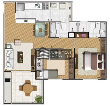 Imagem Apartamento com 2 Quartos à Venda, 60 m² em Ipiranga - São Paulo Imagem Apartamento com 2 Quartos à Venda, 60 m² em Ipiranga - São Paulo