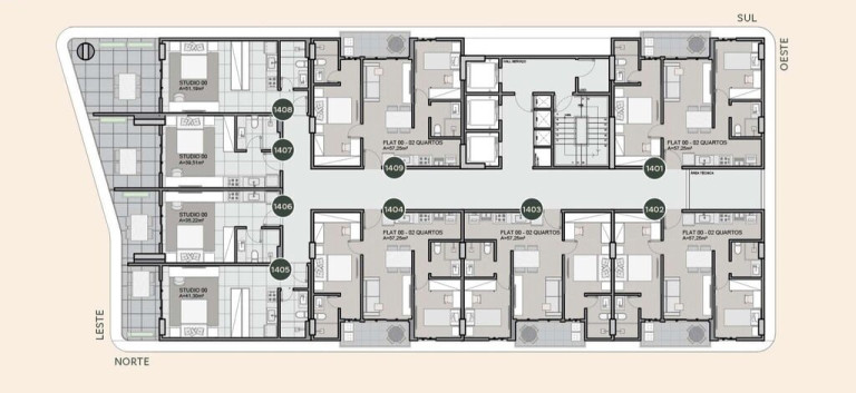Imagem Apartamento com 2 Quartos à Venda, 56 m² em Manaíra - João Pessoa Imagem Apartamento com 2 Quartos à Venda, 56 m² em Manaíra - João Pessoa