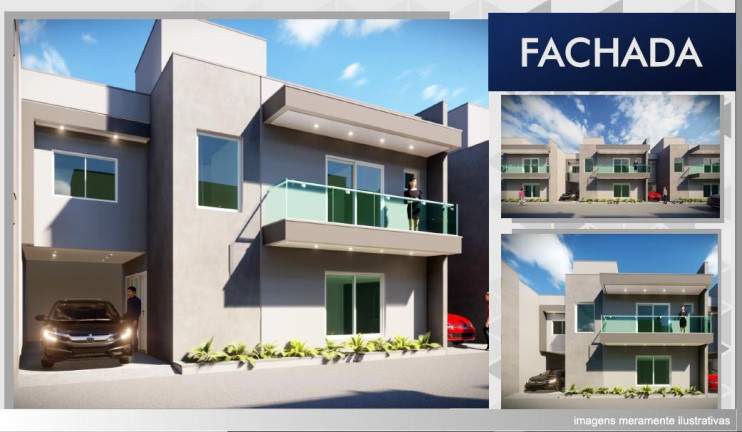 Imagem Casa com 4 Quartos à Venda, 127 m² em Buraquinho - Lauro De Freitas