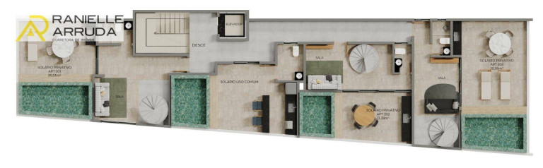 Imagem Apartamento com 2 Quartos à Venda, 48 m² em Poço - Cabedelo