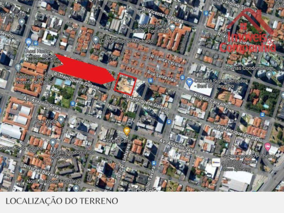 Imagem Apartamento com 2 Quartos à Venda, 37 m² em Aldeota - Fortaleza
