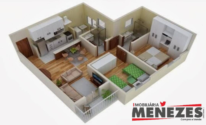 Imagem Apartamento com 2 Quartos à Venda, 66 m² em Jardim Do Bosque - Leme