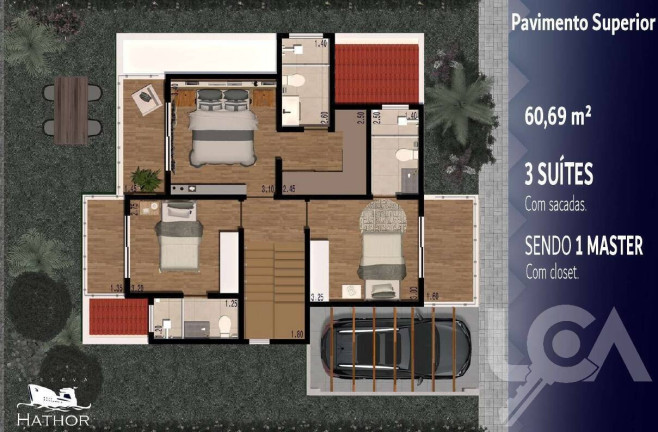 Imagem Sobrado com 3 Quartos à Venda, 145 m² em Reserve Du Moulin - São Sebastião Imagem Sobrado com 3 Quartos à Venda, 145 m² em Reserve Du Moulin - São Sebastião
