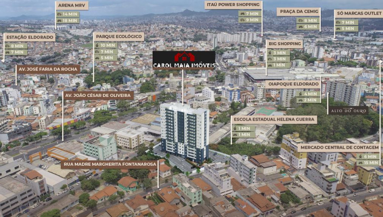 Imagem Apartamento com 2 Quartos à Venda, 49 m² em Eldorado - Contagem Imagem Apartamento com 2 Quartos à Venda, 49 m² em Eldorado - Contagem