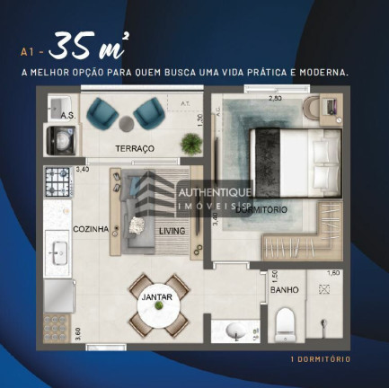 Imagem Apartamento com 3 Quartos à Venda, 70 m² em Butantã - São Paulo