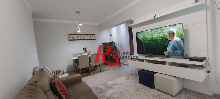Imagem Apartamento com 2 Quartos à Venda, 80 m² em Gonzaga - Santos