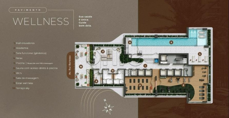 Imagem Apartamento com 1 Quarto à Venda, 39 m² em Meireles - Fortaleza