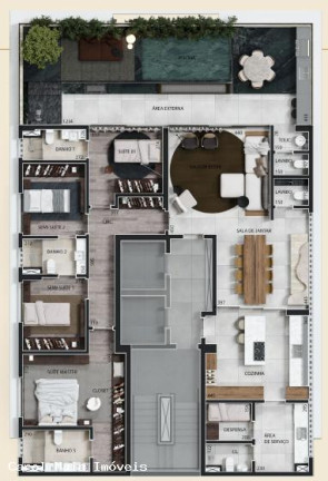 Imagem Apartamento com 4 Quartos à Venda, 55 m² em Funcionários - Belo Horizonte Imagem Apartamento com 4 Quartos à Venda, 55 m² em Funcionários - Belo Horizonte