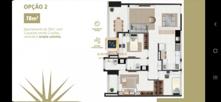 Imagem Apartamento com 4 Quartos à Venda, 113 m² em Parquelândia - Fortaleza Imagem Apartamento com 4 Quartos à Venda, 113 m² em Parquelândia - Fortaleza