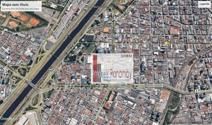 Terreno à Venda ou Locação, 348 m² em Bom Retiro - São Paulo