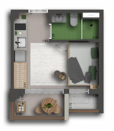 Imagem Imóvel com 1 Quarto à Venda, 21 m² em Jardim Paulista - São Paulo Imagem Imóvel com 1 Quarto à Venda, 21 m² em Jardim Paulista - São Paulo