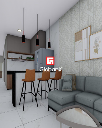Imagem Casa com 3 Quartos à Venda, 60 m² em Residencial Monte Belo - Montes Claros