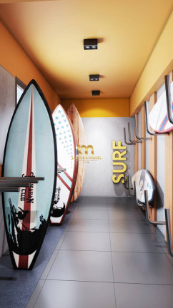 Imagem Apartamento com 1 Quarto à Venda, 74 m² em Canto Do Forte - Praia Grande