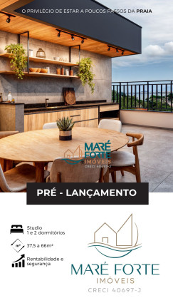 Imagem Apartamento com 1 Quarto à Venda, 37 m² em Perequê Açu - Ubatuba