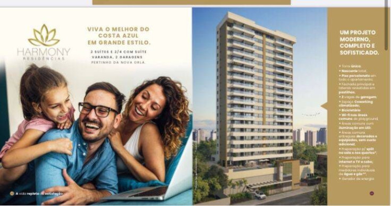 Apartamento com 2 Quartos à Venda, 65 m² em Costa Azul - Salvador