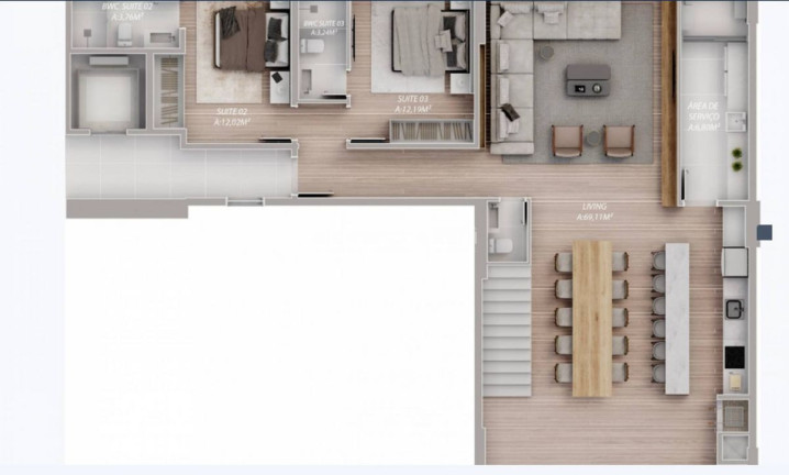 Imagem Apartamento com 3 Quartos à Venda, 178 m² em Centro - Porto Belo Imagem Apartamento com 3 Quartos à Venda, 178 m² em Centro - Porto Belo