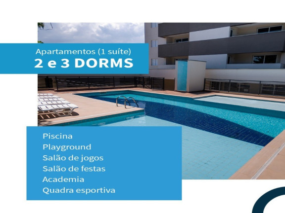 Imagem Apartamento com 2 Quartos à Venda, 62 m² em Cidade Jardim - Taubaté