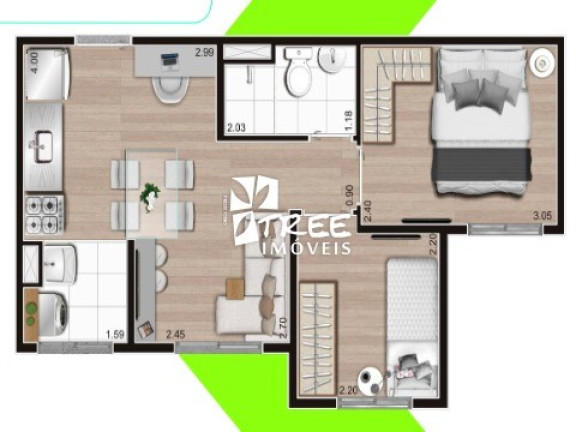Imagem Apartamento com 2 Quartos à Venda, 35 m² em Mooca - São Paulo Imagem Apartamento com 2 Quartos à Venda, 35 m² em Mooca - São Paulo