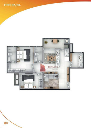 Imagem Apartamento com 2 Quartos à Venda, 73 m² em Dom Bosco - Itajaí Imagem Apartamento com 2 Quartos à Venda, 73 m² em Dom Bosco - Itajaí