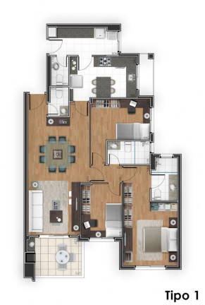 Imagem Apartamento com 3 Quartos à Venda, 106 m² em Juvevê - Curitiba